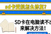 手机SD卡受损修复方法（一步步教你修复损坏的手机SD卡）